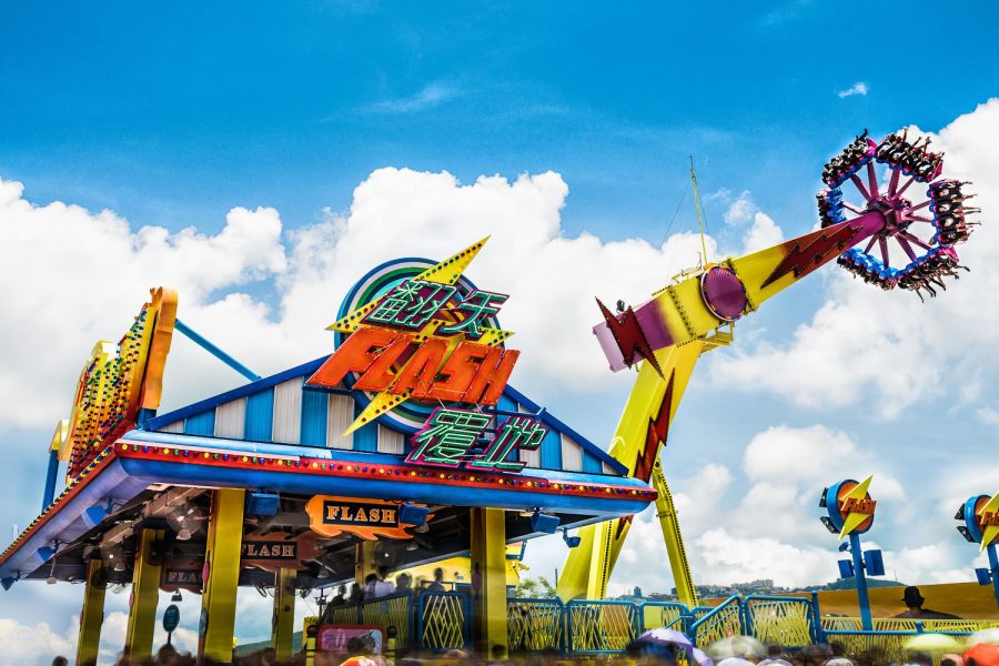 Ocean park flash ride
