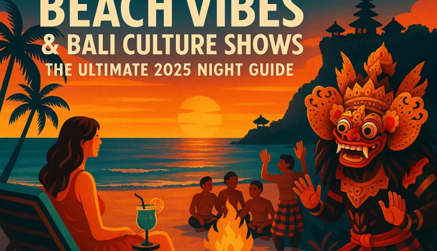 Beach Vibes & Bali Culture Shows: The Ultimate 2025 Night Guide