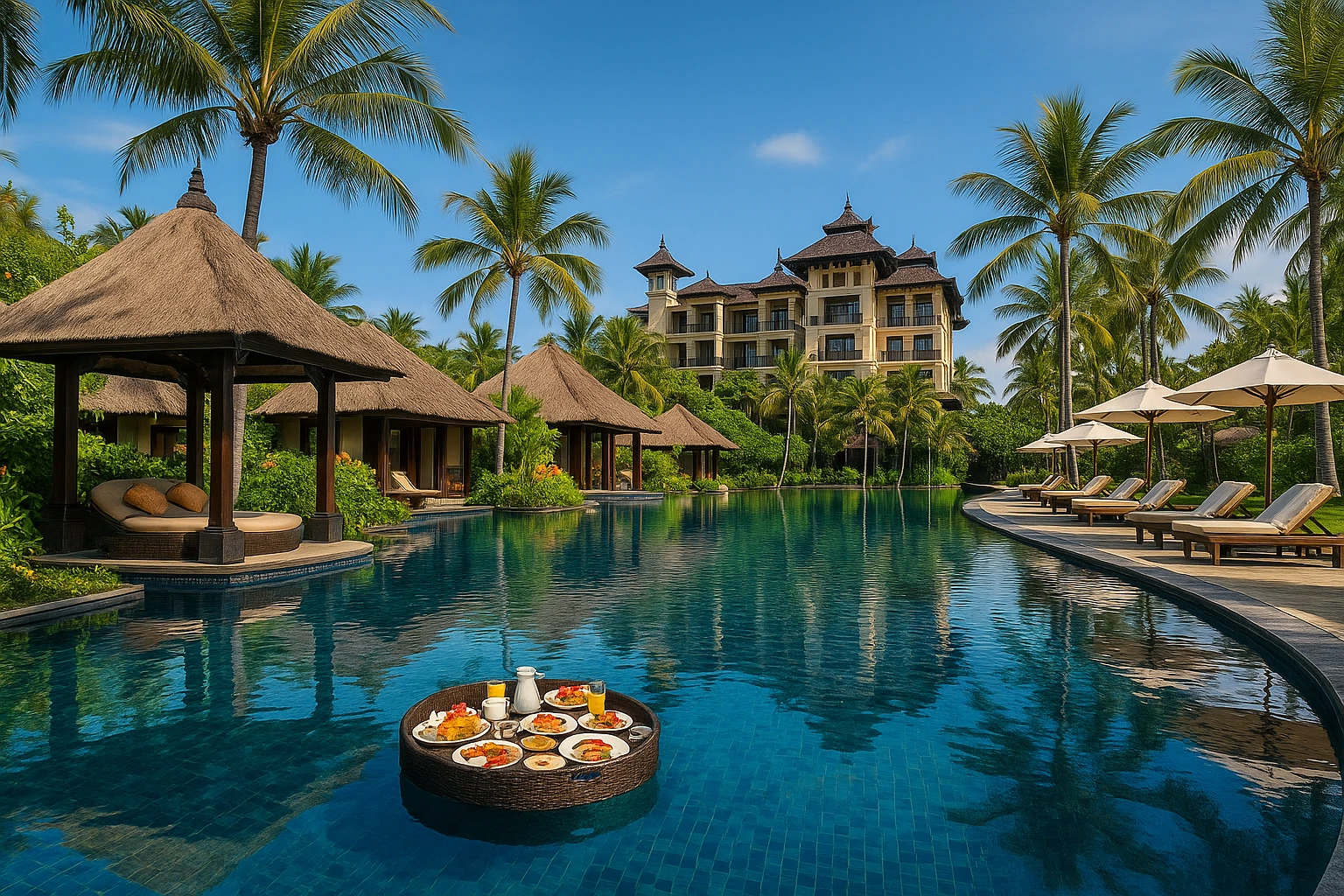 The St. Regis Bali Resort, AI Image