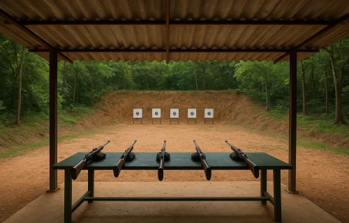 A thrilling experience where visitors can try shooting historic weapons like AK-47s under professional supervision.